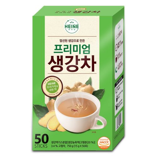 구일종합식품 하이네 프리미엄 생강차 50T [3개] - 에누리 가격비교