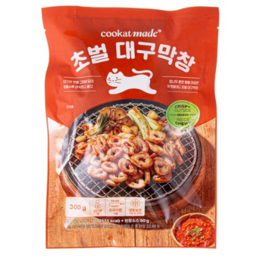 지엔티 쿠캣 초벌 대구막창, 300g, 4개 - 에누리 가격비교