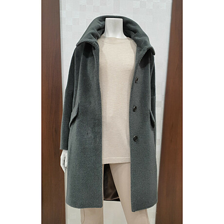 벨라디터치 여성 가오리핏 알파카 코트 V1A4CT42