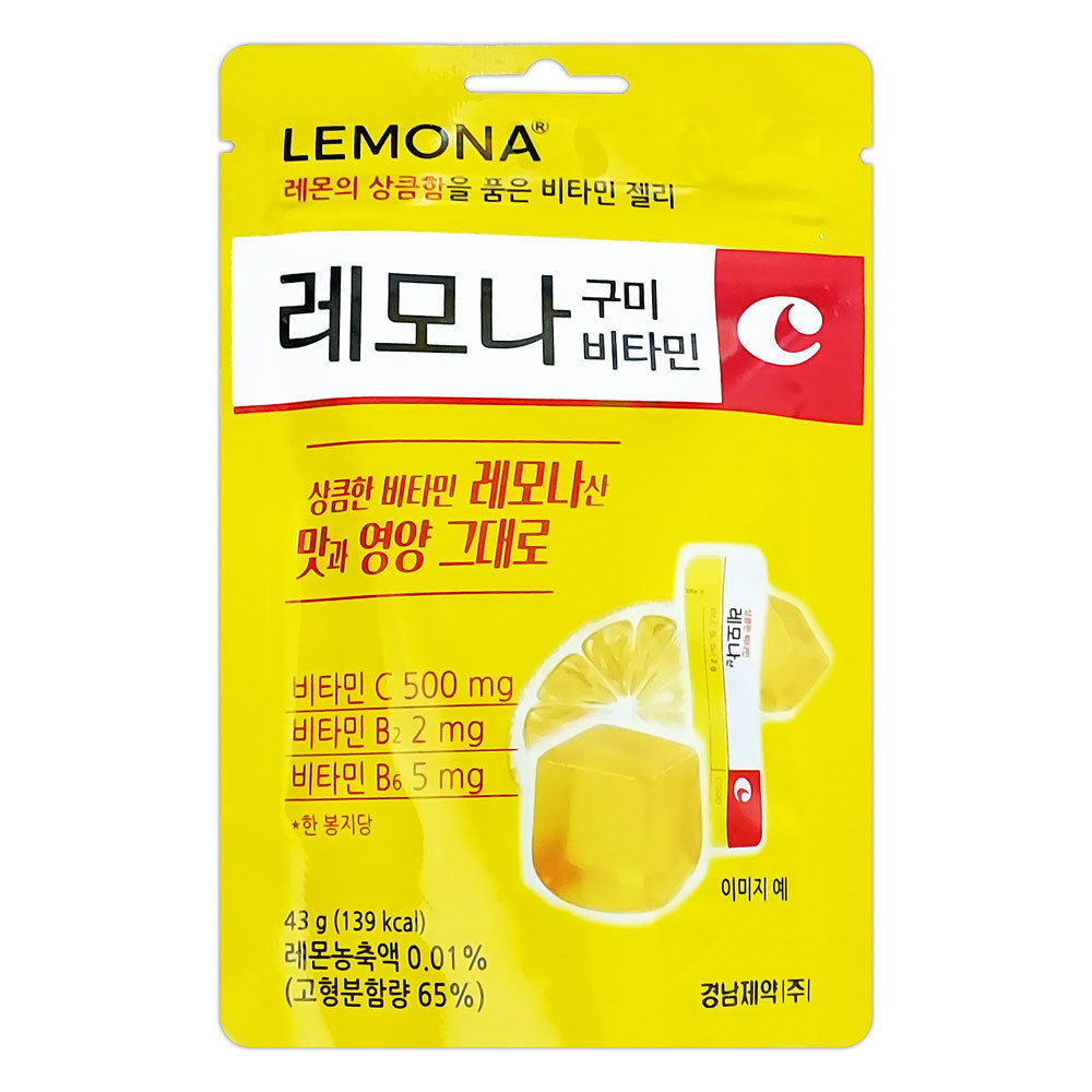 경남제약 레모나 구미 비타민 43g