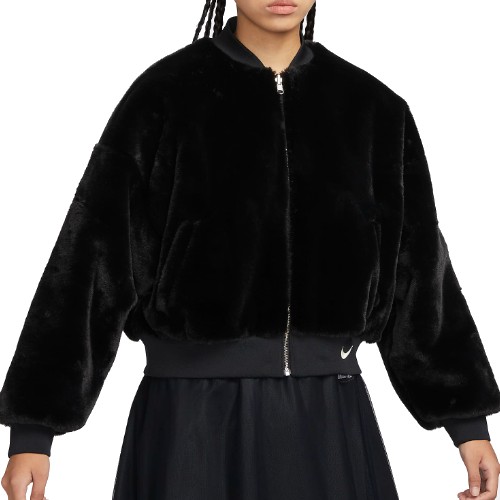 나이키  리버서블 인조 퍼 봄버 재킷 FB8693-010