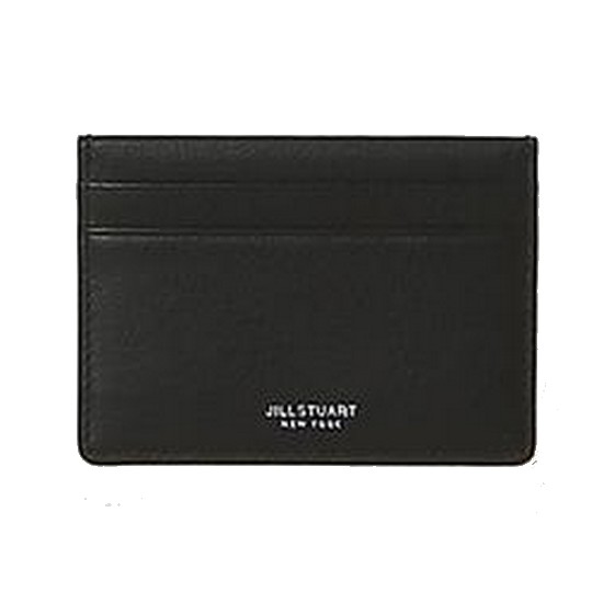 질스튜어트뉴욕 맨 블랙 가죽 로고 카드지갑 JUHO4E147BK