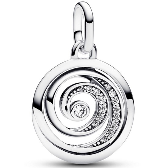 판도라  미 그래티튜드 스파이럴 메달리언 참 793046C01