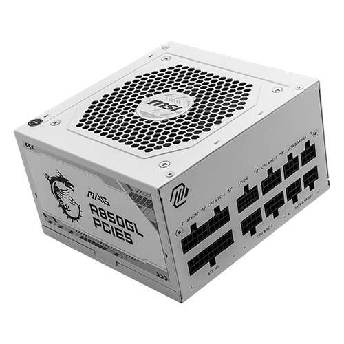 MSI MAG A850GL 화이트 80PLUS골드 풀모듈러 ATX3.1