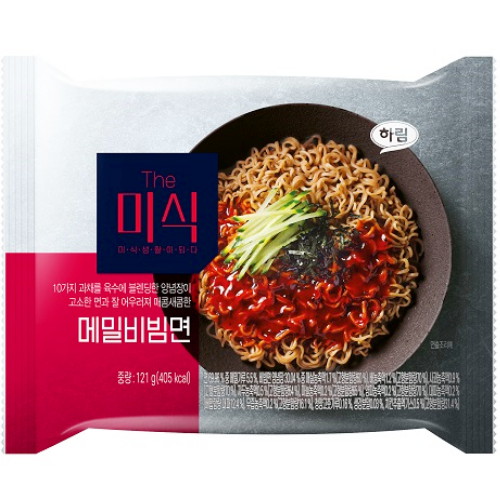 하림  The미식 메밀비빔면 121g