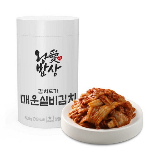 한울식품 매운실비김치 500g [1개] - 에누리 가격비교