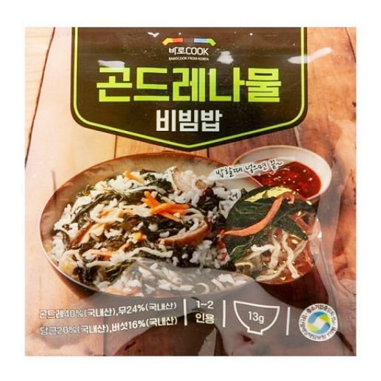 바로쿡 곤드레나물 비빔밥 13g