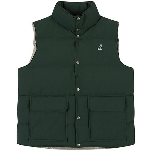 캉골 오버사이즈 포켓 다운 베스트 6135