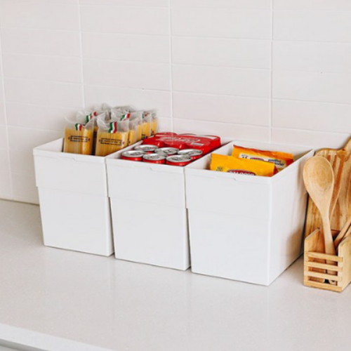 아이리스코리아 아이리스 팬트리 리빙박스 대형 3개