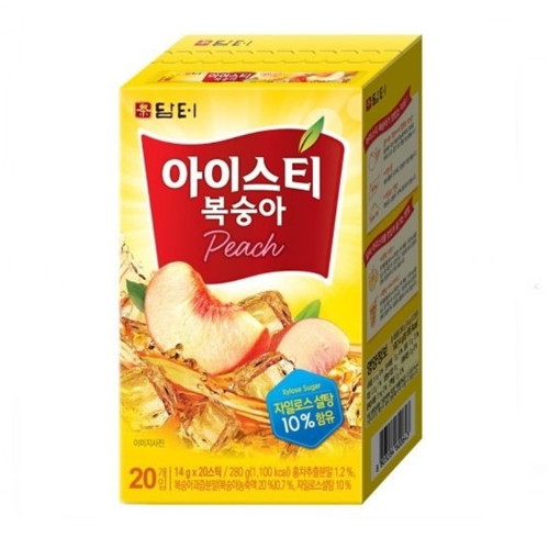 담터  복숭아 홍차 20개입