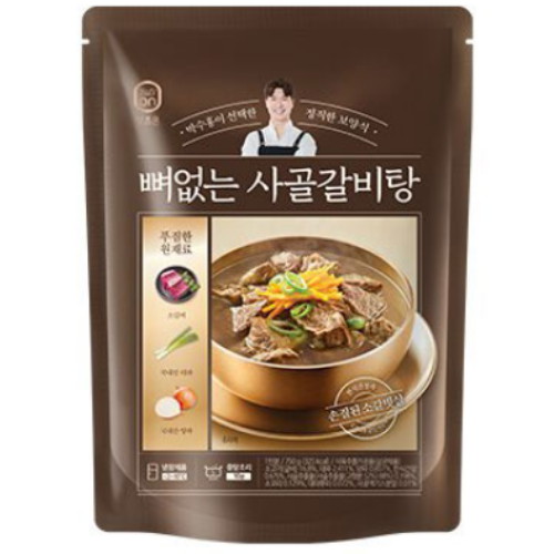 도야지식품 에치와이 박수홍의 잇츠온 뼈없는 사골갈비탕 750g [4개] - 에누리 가격비교