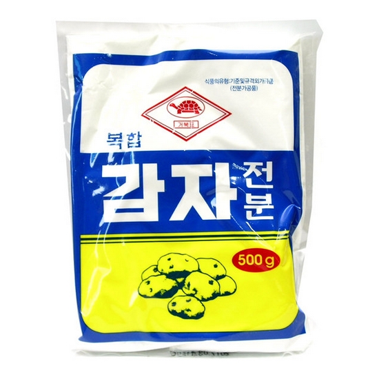 천우식품제조장 거북표 복합 감자전분 500g [1개] - 에누리 가격비교