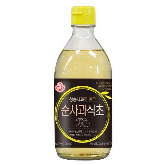 오뚜기 청송사과로만든 순사과식초 345ml