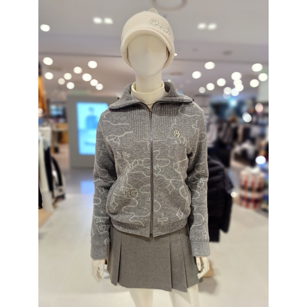 크리스패션 파리게이츠 메탈포인트 방풍 가디건 521C4SD156_GY