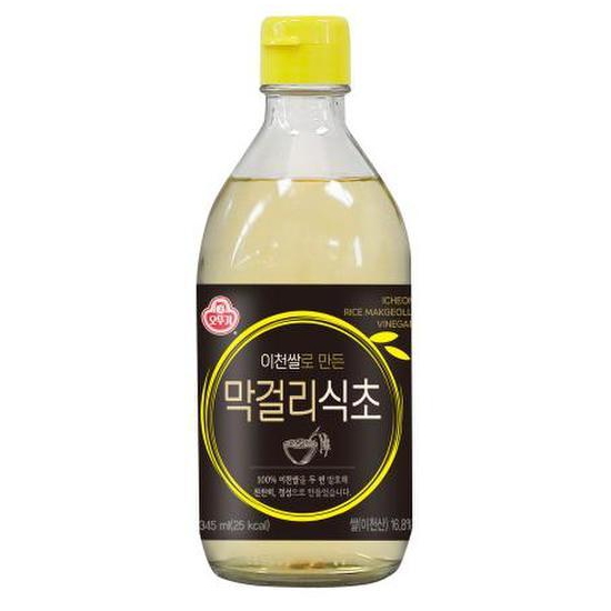 오뚜기 이천쌀로만든 막걸리식초 345ml