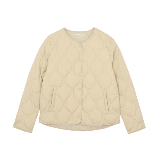 잠뱅이 여성 항아리 퀼팅 경량 다운 점퍼 AM4WWW851-BE