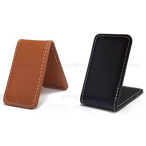 스컬독  골프 가죽머니클립