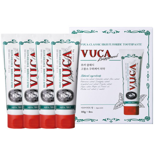 뷰카  클래식 고불소 구취케어 치약 110g