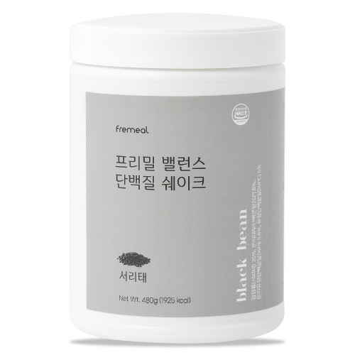 에프엔코퍼레이션 프리밀 밸런스 단백질 서리태 쉐이크 480g