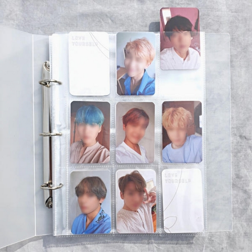 굿슈머  포토카드 앨범 바인더 속지 10장