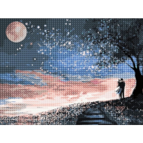 동아피엠에스  DIY 보석십자수 세트 달빛연인