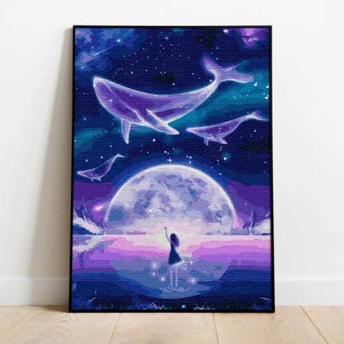 플레이어바웃  DIY 명화그리기 고래의 꿈