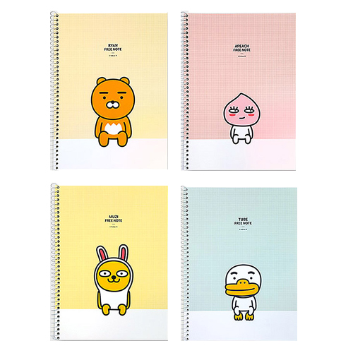 아이콘스 카카오프렌즈 2500 무선 스프링 노트 연습장