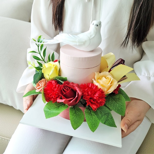 인크리코 반전 플라워용돈케이크 레드 [대] - 에누리 가격비교