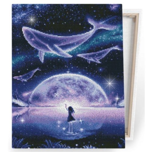 아이러브페인팅  신비한 바다고래 보석십자수