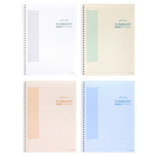 모닝글로리  3000 IV 서머리 방안 스프링 노트