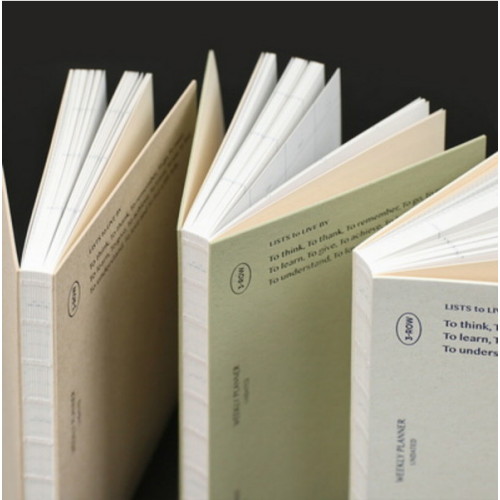 페이퍼리안  리스트 투 리브바이 쓰리로우 플래너