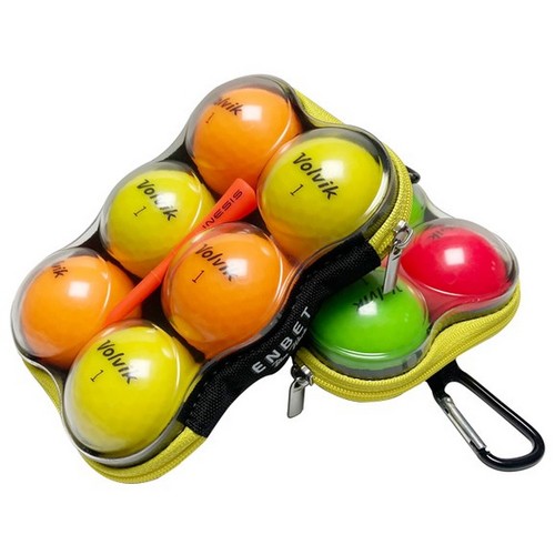 엔벳 하이브리드 골프공 투명 파우치 6구