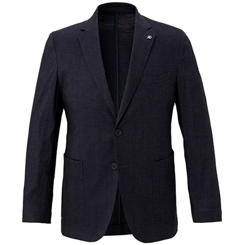 인디안 솔리드 린넨 혼방 여름 자켓_MIUFAYM3361