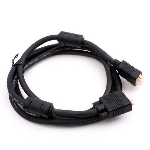 라이트컴 Coms RGB 고급형 모니터 케이블 블랙