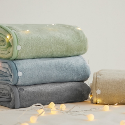 아이르 고밀도 극세사 밍크 케이프 담요