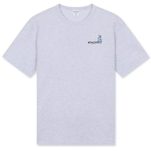 디스커버리익스페디션  문성민 타이포그래픽 반팔티셔츠 DXRS5C033-MGL