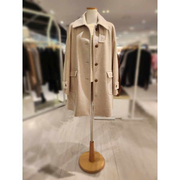 숲(SOUP) 여성 핸드메이드 모직 맥코트 SZAHC30