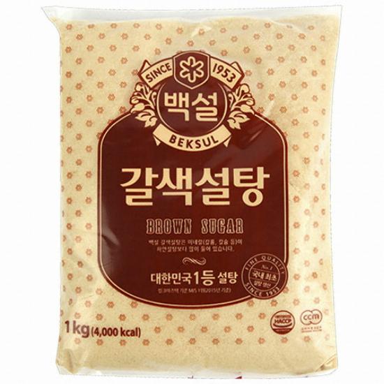 백설 갈색설탕 1kg