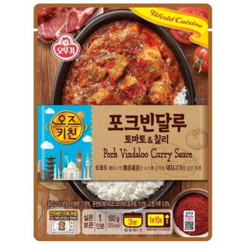 오뚜기  오즈키친 포크빈달루 180g