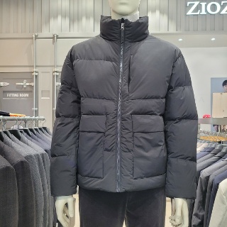 지오지아 아웃포켓 숏패딩 덕다운_ABD4JP1104