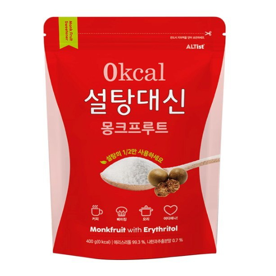 알티스트 설탕대신 나한과 몽크푸르트 400g