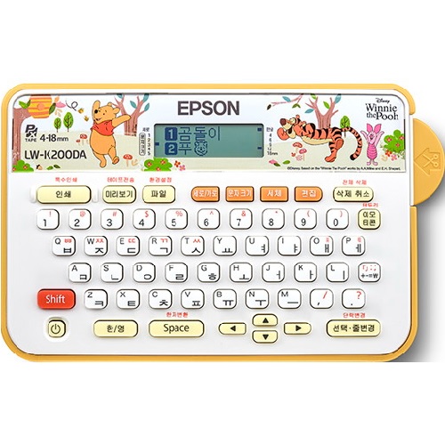 EPSON  LW-K200DA 곰돌이 푸