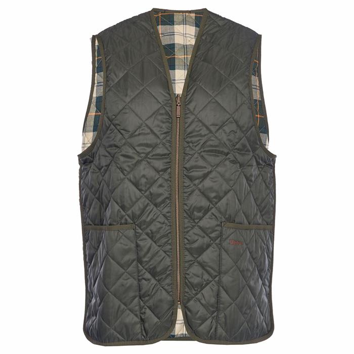 바버 남성 Quilt Zip Line 자켓 MLI0001GN91