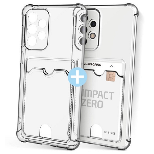 모란카노코리아  갤럭시A33 업워드 카드수납 젤리 케이스