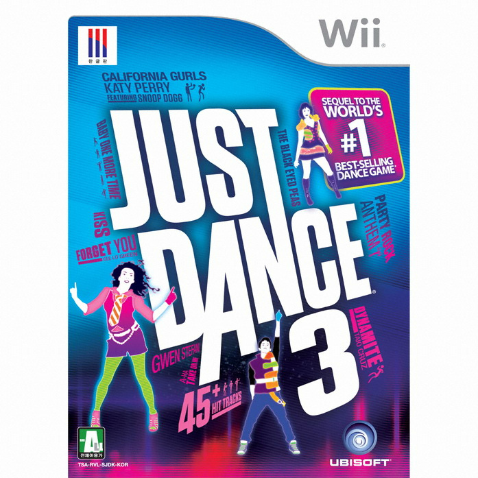 UBIsoft  저스트 댄스 3 WII