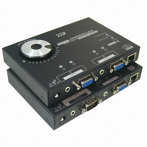 Rextron  VGA/Audio 연장기 (EXVA-12LR)