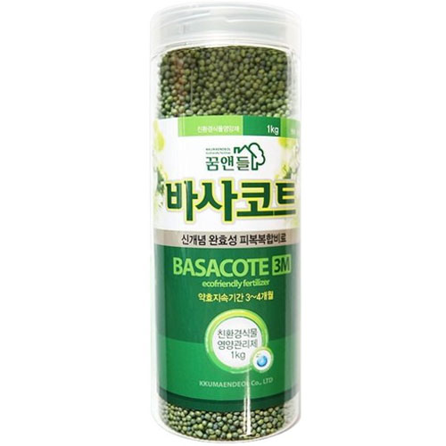 최고급 완효성 비료 거름 퇴비 바사코트 대용량 1kg