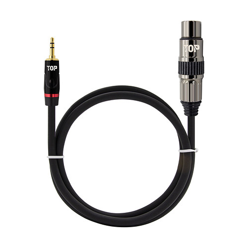 HDTOP  HT-TP 국산 3.5mm 스테레오 to XLR 캐논 암 케이블