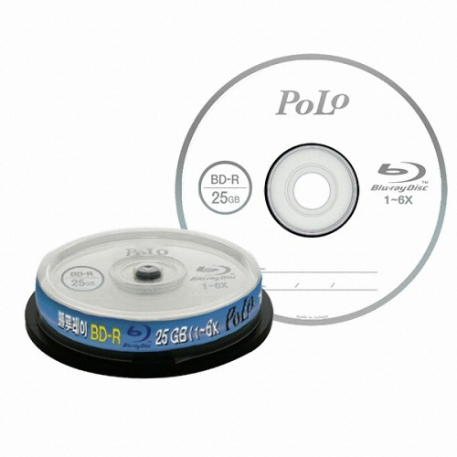 POLO BD-R 25GB 6x 케익