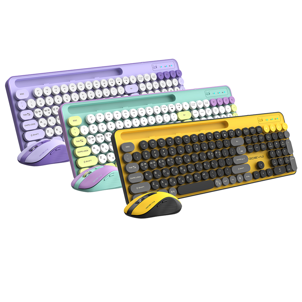 GDEVIL  MK700W 무선 키보드 마우스 세트